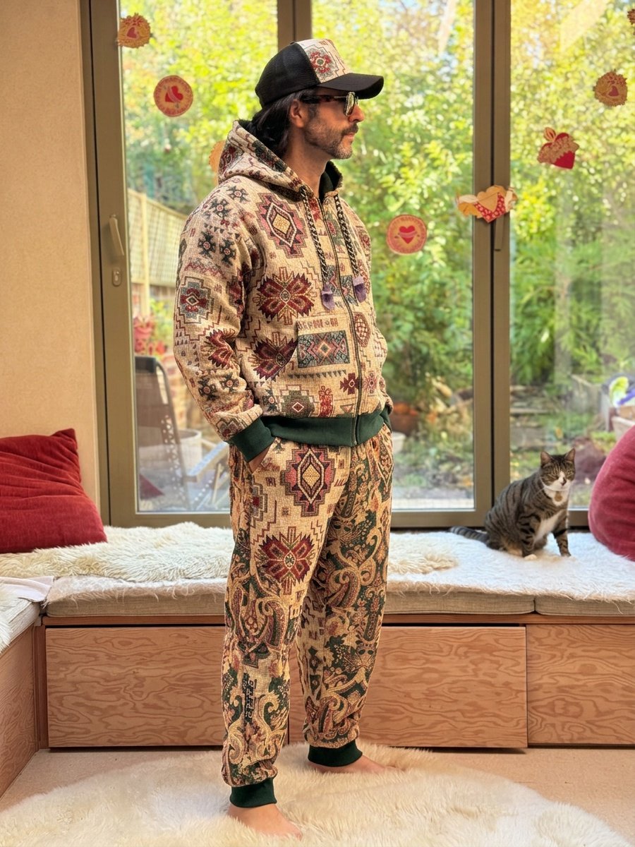 Loose-Fit tracksuit, zip-up