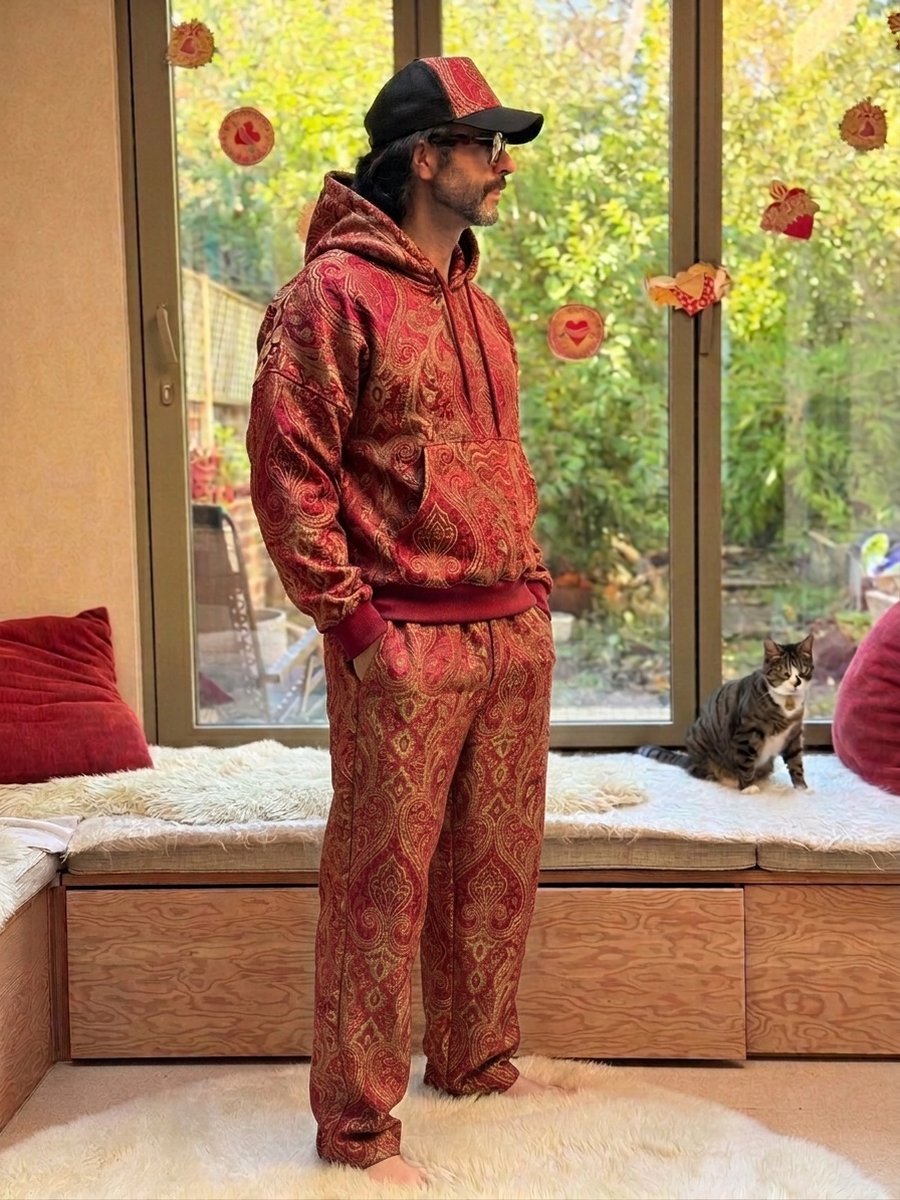 Loose-Fit tracksuit, hoodie